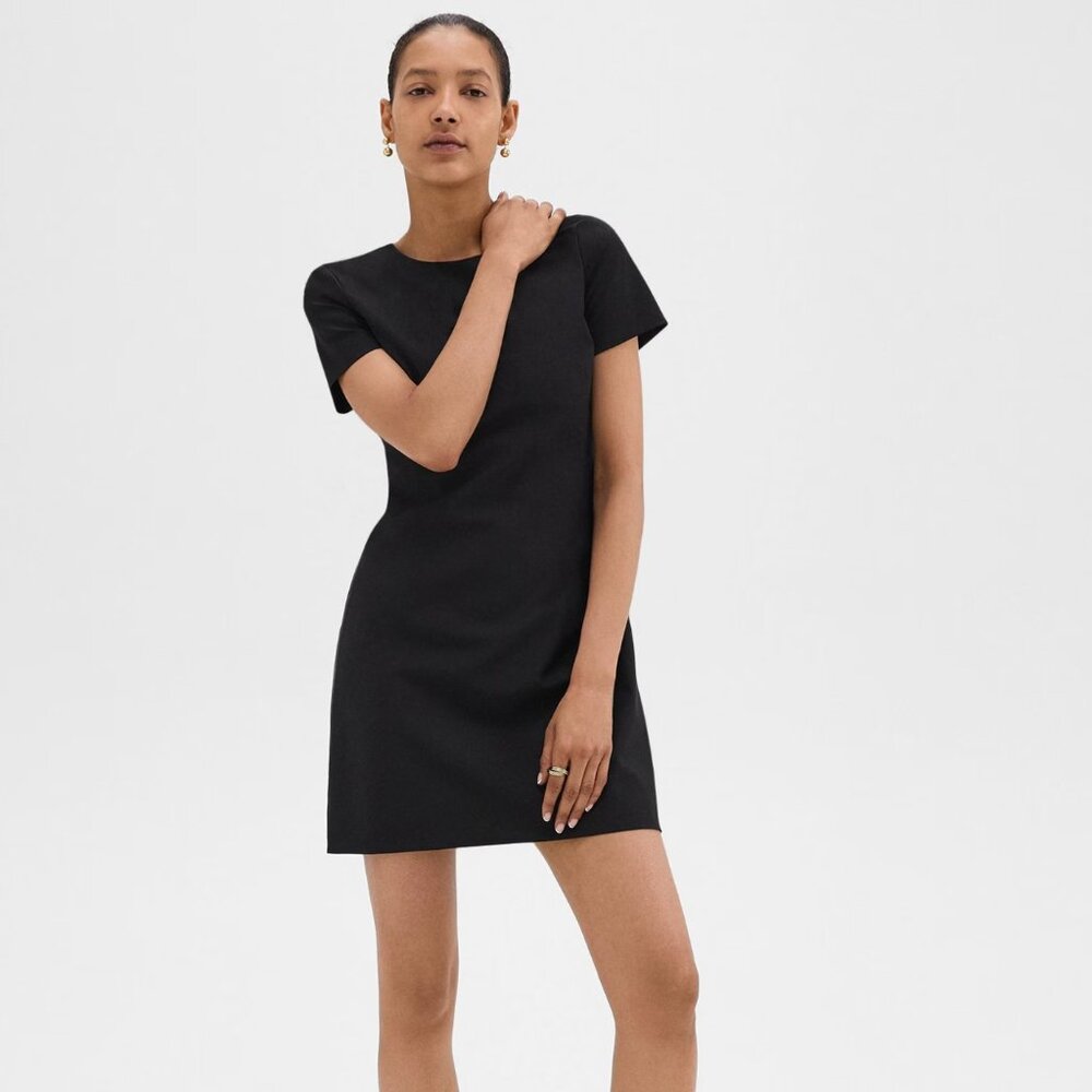 Theory Sheath Dress in Good Wool NWT